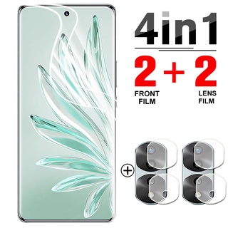 4 in 1 Hydrogel Film For Huawei Honor 70 Pro Plus Screen Protector for Honor 70 Pro 70Pro Protective film