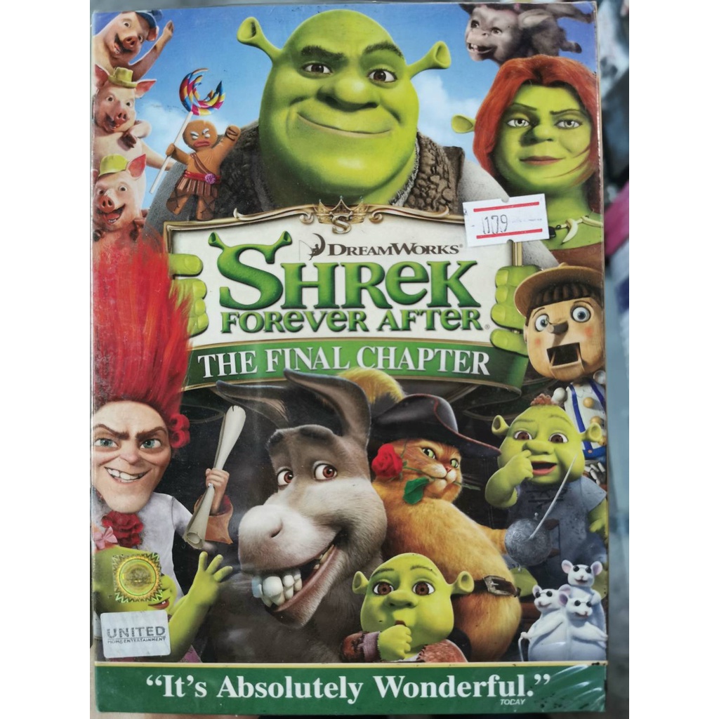 DVD : Shrek Forever After The Final Chapter (2010) เชร็ค สุขสันต์นิรันดร " Dreamworks Animation "