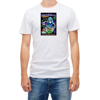 เสื้อยืดแขนสั้นพิมพ์ลายการ์ตูนนินจาเต่าสําหรับผู้ชาย