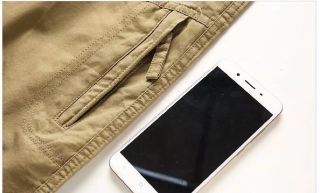 กางเกงขาสั้นชาย   (พร้อมส่ง) ผ้าฟอก 28-42 รวมสีขายดี Set 1  