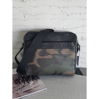 (สด-ผ่อน)🎗แท้100% COACH CHARLES CAMERA BAG WITH CAMO PRINT