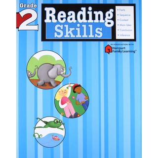 หนังสือภาษาอังกฤษ Reading Skills: Grade 2 (Flash Kids Harcourt Family Learning)การเรียนภาษาอังกฤษสำหรับมัธยม