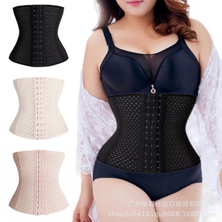 Corset รัดเอว ยาว 25 ซม. พร้อมส่ง (XS-5XL) รัดหน้าท้อง รัดพุง สายรัดเอว รัดสัดส่วน สาวอวบ หลังคลอด กระชับหน้าท้อง