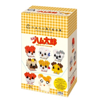 ของแท้จากญี่ปุ่น🧡  Kawada NBMC 33 Nanoblock Mini Nano Hamtaro นาโนบล็อคแฮมทาโร่