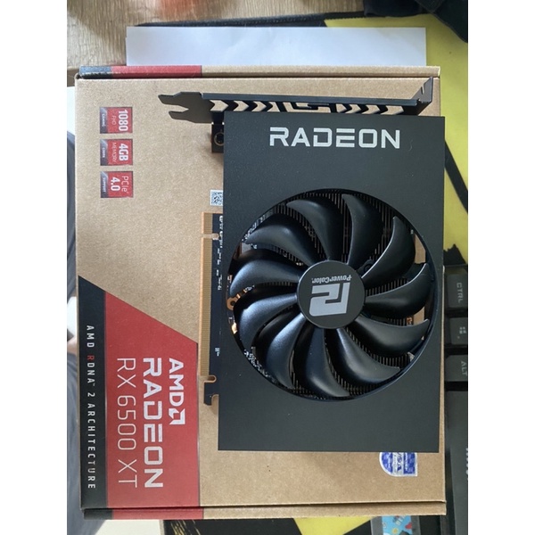 POWERCOLOR RADEON RX 6500 XT 4GB GDDR6 ITX มือสอง