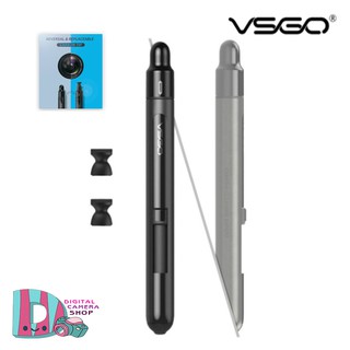 VSGO POWER-SWITCH LENS CLEANING PEN V-P03E ปากกาทำความสะอาดกล้อง หัวคาร์บอน และแปรงสำหรับทำความสะอาดเลนส์