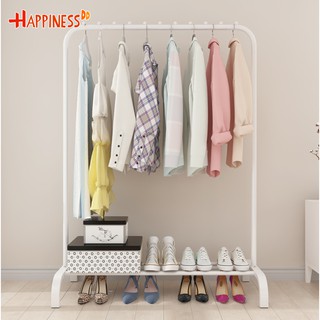 HappinessDD ราวแขวนเสื้อ ราวบาร์เดี่ยว กว้าง 110cm