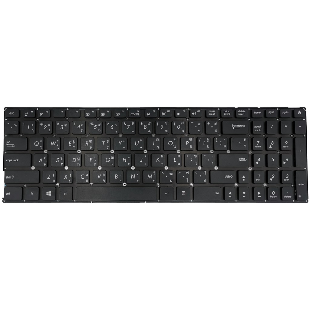 KEYBOARD ASUS คีย์บอร์ดเอซุส A540U  K540 A540 X540 X540L X540LA X540LJ X540S X540SA X540SC K540L