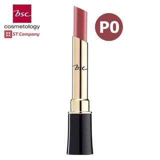 Lip BSC [ สี P0 ] Bio Perfect Color Lip 2.2 กรัม Lip Lips บีเอสซี ลิปกลอส lip gros บำรุงริมฝีปาก ดูชุ่มชื้น ให้ริมฝีปากเนียนนุ่ม Lipstick ลิป ลิปสติก