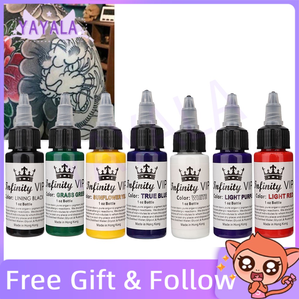 Professional Tattoo Pigment Inks ปลอดภัยเครื่องมือถาวร 15-30ML/ขวด