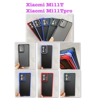 Xiaomi Mi11T/Mi11Tpro ✨พร้​อมส่งใน🇹🇭✨เคส​กันกระแทกลายเคฟล่า For Xiaomi Mi 11T Pro/Mi11T