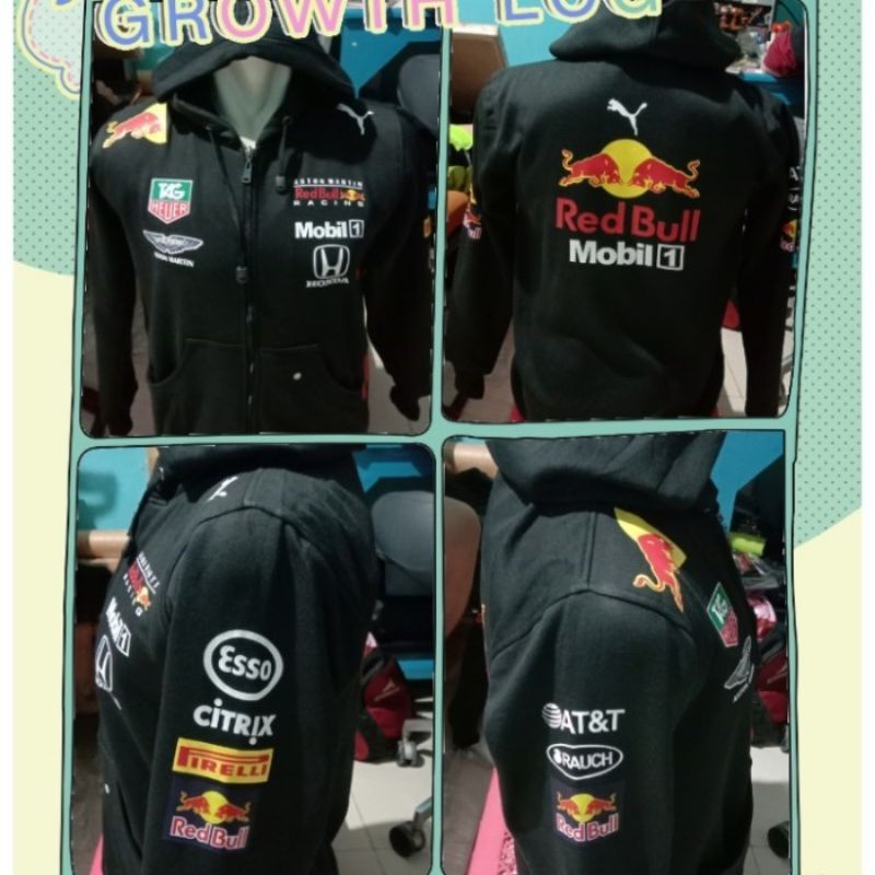 ซิปเท่ๆ/เสื้อกันหนาว/แจ็คเก็ตสําหรับ HONDA REDBULL/F1 CAR