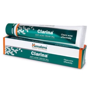 สูตรเข้มข้น Himalaya Clarina Anti Acne Cream 30 g.