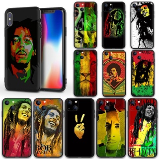 เคสโทรศัพท์มือถือ ซิลิโคน ลาย Bob Marley x สําหรับ iPhone 6 6S 6Plus 6sPlus 7 8 SE 2020 7Plus 8Plus 1Z8I