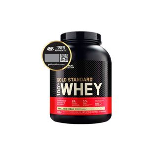 [ลด200โค้ดFRN8FRK7] Optimum Nutrition Gold Standard Whey Protein 5 Lbs. เวย์โปรตีน ช่วยเสริมสร้างกล้ามเนื้อ