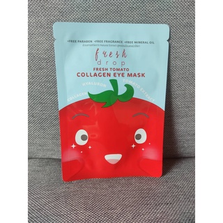 Fresh Drop Fresh Tomato Collagen Eye Mask  เฟรช ดรอป มาส์กตา อายมาส์กสูตรอ่อนโยนต่อผิวใต้ตา 3g.