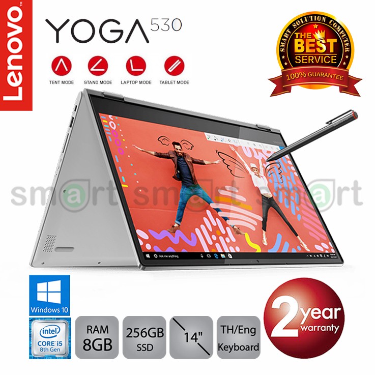 Lenovo Ideapad Yoga 530-14IKB (81EK000XTA) i5-8250U/8GB/256GB M.2/MX1302G/14.0Touch/Win10
