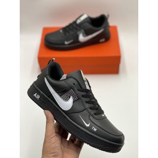 รองเท้าผ้าใบ Nike Air Force1 TM รองเท้าผ้าใบไนกี้ รองเท้าผ้าใบผู้ชาย รองเท้าผ้าใบผู้หญิง รองเท้าผู้ชาย รองเท้าผู้หญิง