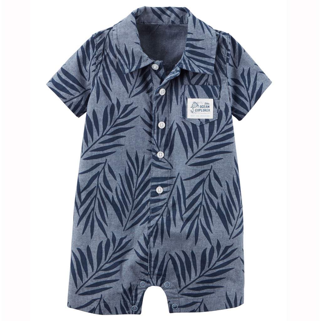 Kate Carter ชุดบอดี้สูทผ้าสําหรับเด็กผู้ชาย 3m-24m BB168