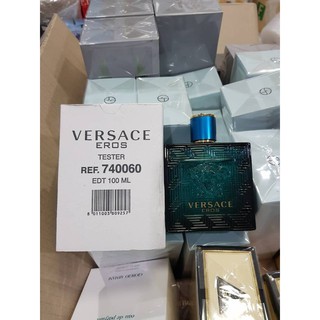Tester versace eros edt 100ml. 2050.-  💐 สินค้าตัดสต็อคกล่องขายและกล่องเทสเตอร มาจากดิวตี้ฟรี ยุโรป อเมริกา ราคาลดอิงเคา