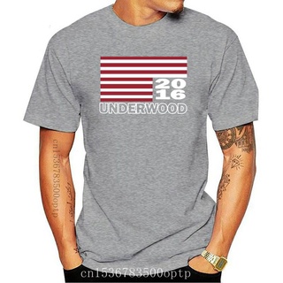 เสื้อยืด พิมพ์ลาย Underwood 2016 President House Of Cards สําหรับผู้ชายS-5XL