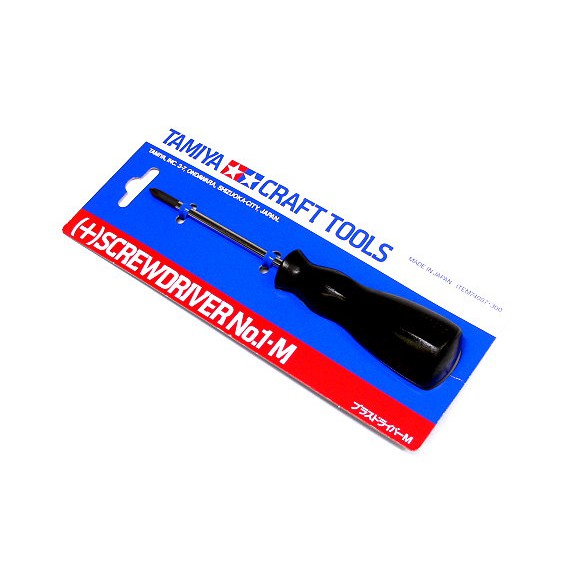 TAMIYA 74007 (+) Screwdriver No.1 M ไขควงแฉก