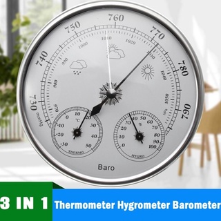 [perfeclan5] Precision 3 in 1 Barometer Weather Station Barometer Thermometer Hygrometer