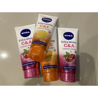 🍊นีเวีย เอ็กซ์ตร้า ไวท์ ซี แอนด์ อี วิตามิน โลชั่น 320 มล. / NIVEA Extra White C&amp;E Vitamin Lotion 320 ml.