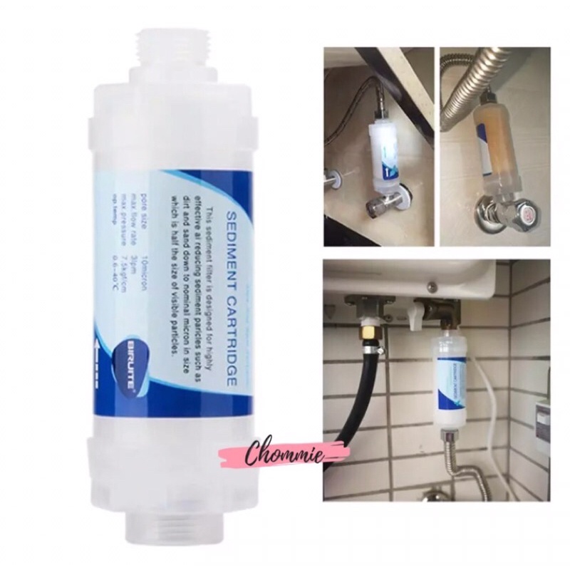 Shower Filter ที่กรองฝักบัวก๊อกน้ำ Softener ห้องน้ำตัวกำจัดกลิ่นคลอรีน