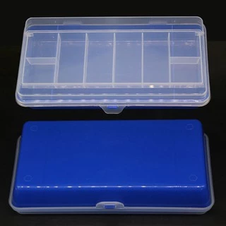 🐟ขายฮอต พร้อมส่ง🐟กล่องใส่อุปกรณ์ตกปลา 2ชั้น กล่องอเนกประสงค์เลเซอร์ Laser Tackle Box