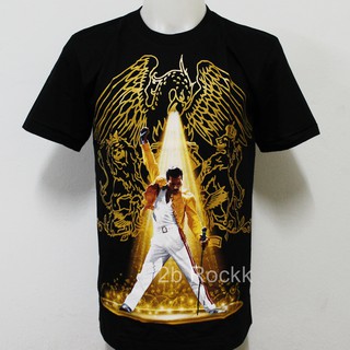 เสื้อวง QUEEN เสื้อยืด เสื้อ ควีน S283 ไซส์ยุโรป