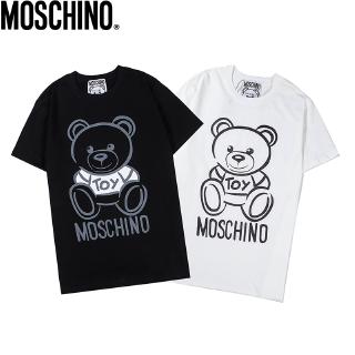 เสื้อยืดMosch-ino New men and women printed short sleeve shirts T-shirt