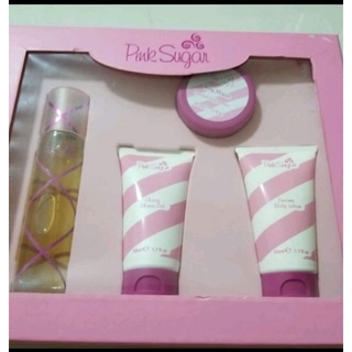 Pink sugar set perfume