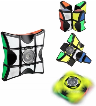 Fidget Spinner Cube Fidget Toys Anti-Anxiety Finger Spinner Stress Relief Toy Rubiks Cube