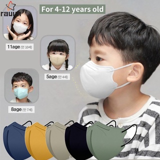 🔥พร้อมส่ง🔥 KN95เด็ก ,แมสเด็ก3D / 4-12 ปี Children Kid Mask,แมสพาสเทล,แมสพาสเทลเด็ก,KN95เด็ก,แมสสีพื้น RAUUN