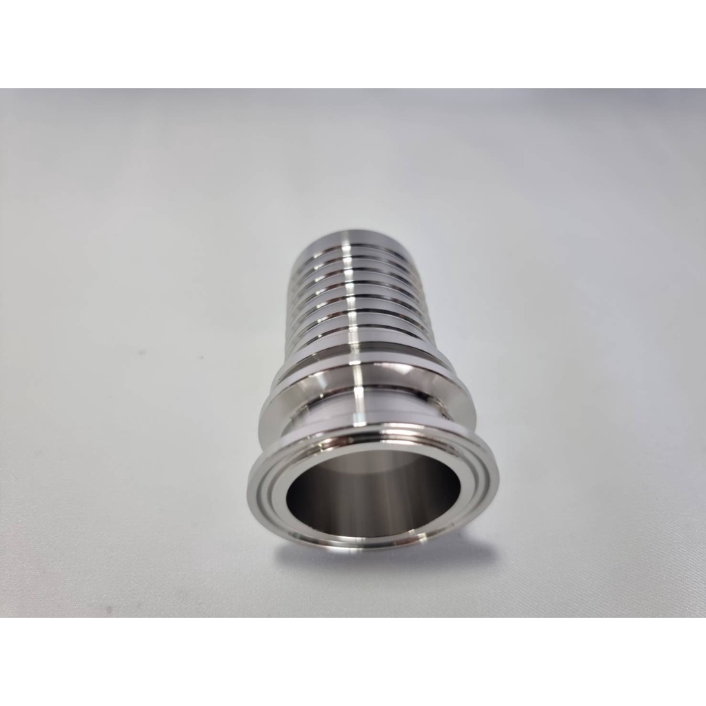 HOSE ADAPTER CLAMP END  SIZE 25 MM SS316L