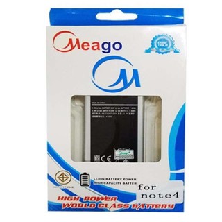 Meago แบตเตอรี่ มอก. Samsung Note4 (N910)  **สินค้ 1 ามอก. มีประกัน**