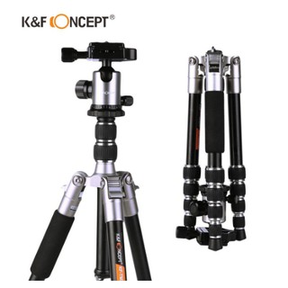 K&amp;F Concept Tripod TM2235 (Silver) Aluminium (KF09.014) ขาตั้งกล้อง