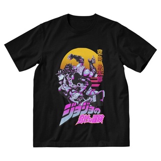 ใหม่ &amp;#39; s เสื้อยืดแขนสั้น พิมพ์ลาย Jojo Bizarre Adventure Novelty Stardust Crusaders Jotaro Kujo สําหรับผู้ชาย