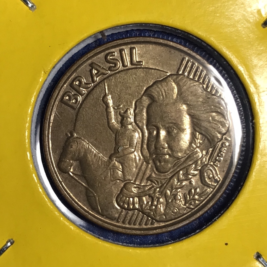 No.15453 ปี2013 บราซิล 10 CENTAVOS เหรียญเก่า เหรียญต่างประเทศ  หายาก น่าสะสม ราคาถูก