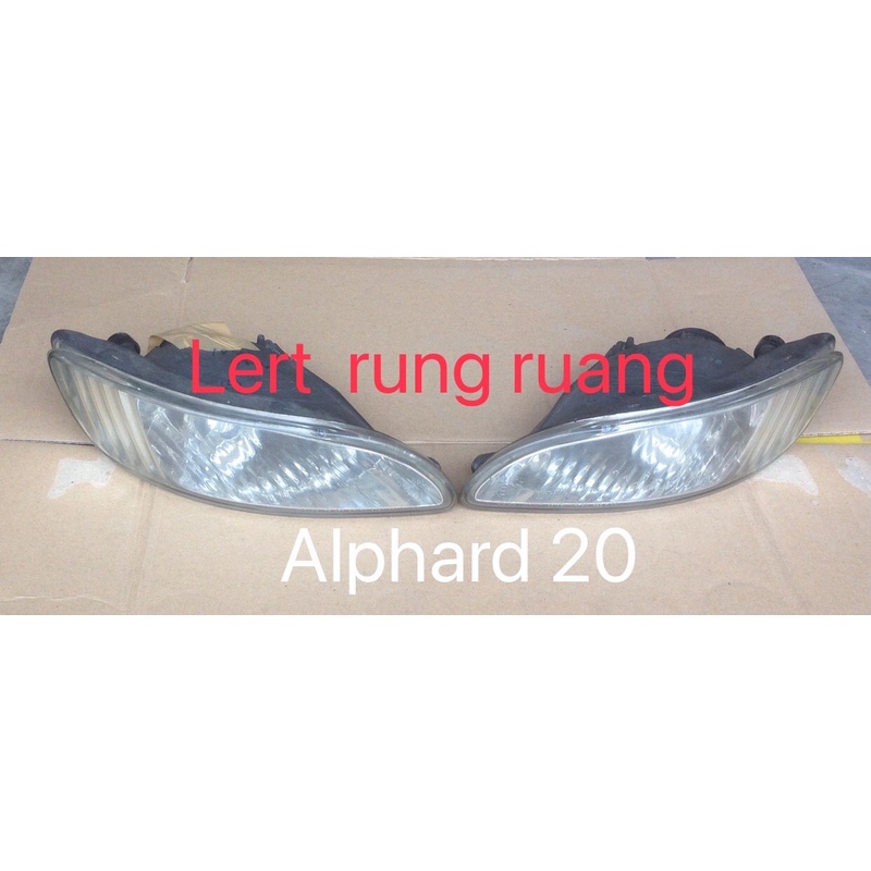 ไฟตัดหมอก alphard  สปอร์ตไล alphard  toyota