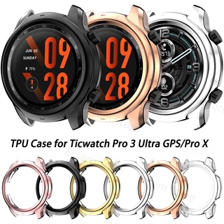 เคส Ticwatch Pro 3 Ultra GPS เคสนาฬิกา เปลือก เคสกันกระแทกแบบเต็มหน้าจอ สําหรับ Ticwatch Pro 3 Ultra เคส นาฬิกาอัฉริยะ เคส