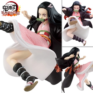 Figure ฟิกเกอร์ Model โมเดล Kimetsu no Yaiba Demon Slayer ดาบพิฆาตอสูร Nezuko Kamado เนซึโกะ คามาโดะ ชุดกิโมโน