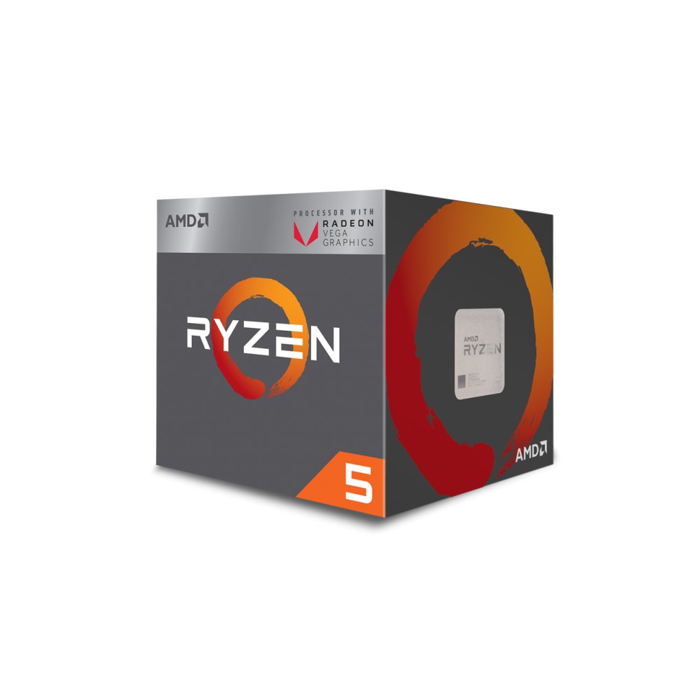 AMD Ryzen™ 5 2400G 3.9GHz with Radeon™ RX Vega 11 Graphics