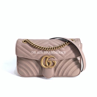 New gucci marmont small 26 cm. สีเบจสวยมากๆ