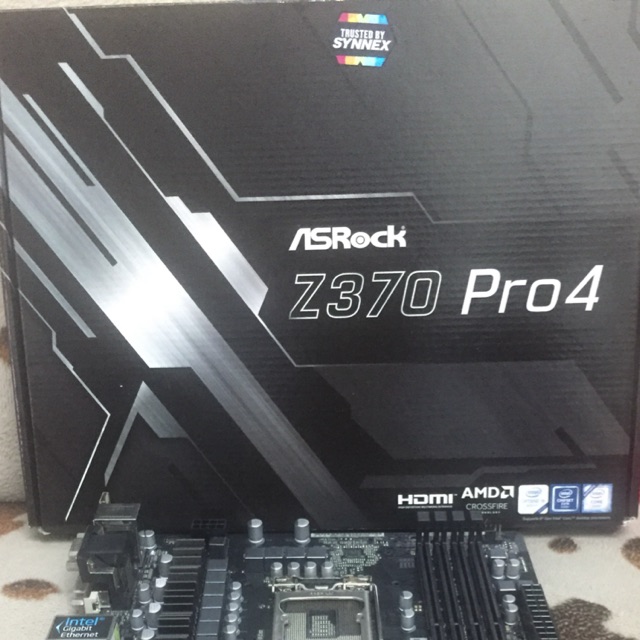 asrock z370 pro4 ไม่มีฝาหลัง ประกันเหลือ
