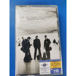 ม้วนเทปเพลงสากล U2 ALL THAT YOU CANT LEAVE BEHING