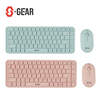 S-GEAR MKM411 COMBO WIRELESS SUPER THIN (คีย์บอร์ด&amp;เม้าส์) รับประกันศูนย์ 2ปี