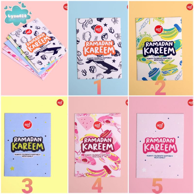 Afrakids AL001 ซองอีด @10 ชิ้น