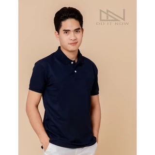 เสื้อโปโลแขนจั๊ม 🔥สีกรม🔥 (ชาย) By Doitnow สินค้าคุณภาพ จากแห่งผลิตโดยตรง!!